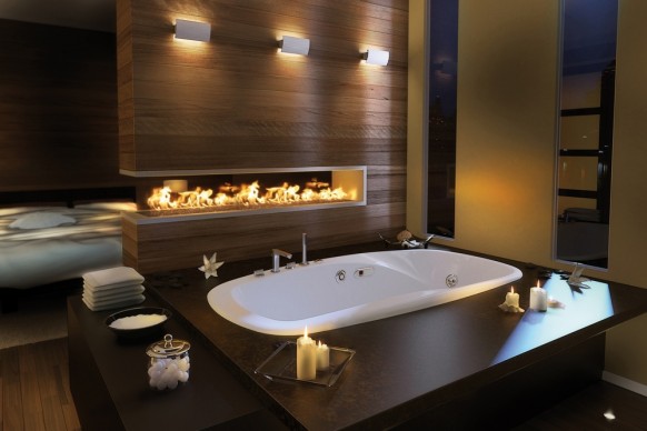 luxus furdoszoba4 Gyönyörű fürdőkádak, és fürdőszoba ötletek