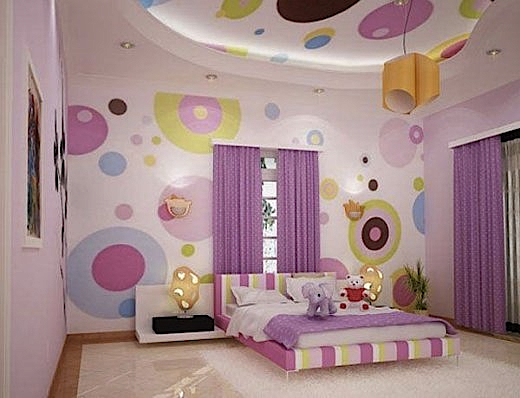 gyönyörű gyermekszobák24 Tini lányszoba ötletek. 40 modell bemutatása